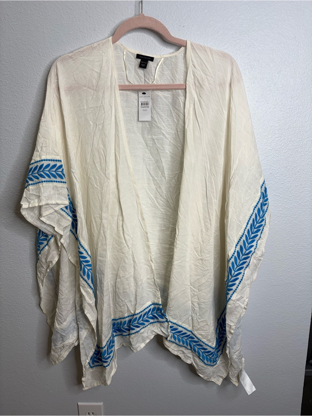 Ann Taylor OSFM Kimono Cardigan NWT